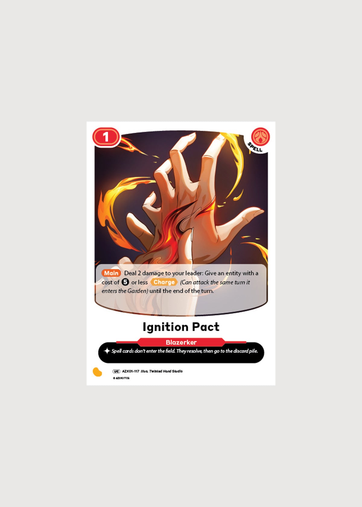 Ignition Pact AZK01-117, Uncommon, Gates Awakened