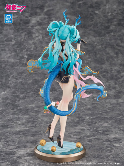 (Pre-Order) KAIYODO: Vocaloid - Hatsune Miku Azure Dragon Ver. 1/7 Scale Figure
