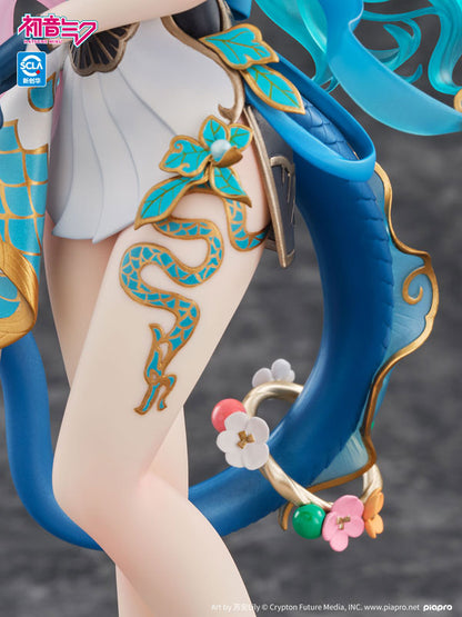 (Pre-Order) KAIYODO: Vocaloid - Hatsune Miku Azure Dragon Ver. 1/7 Scale Figure