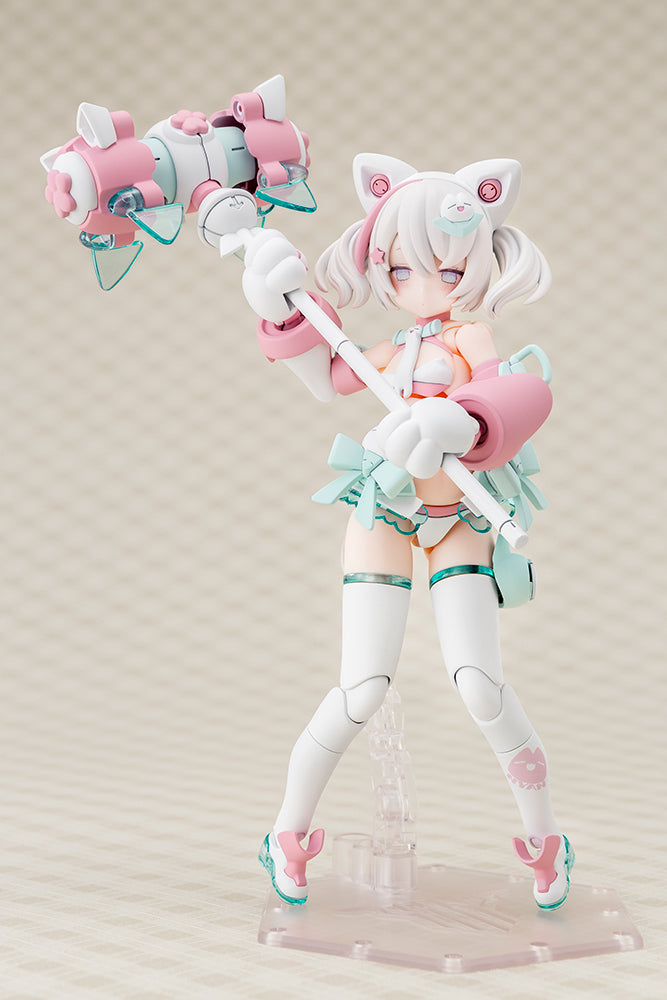 (Pre-Order) Kotobukiya: Megami Device - PUNI☆MOFU Shiro Mao Figure