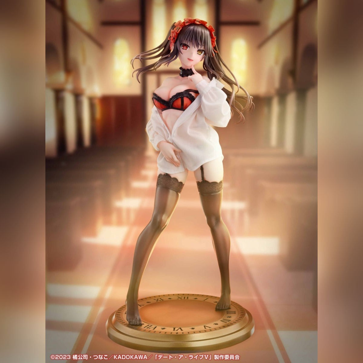 (Pre-Order) MEDICOS ENTERTAINMENT: Date A Live V - Kurumi Tokisaki Shirt Ver. 1/4 Scale Figure