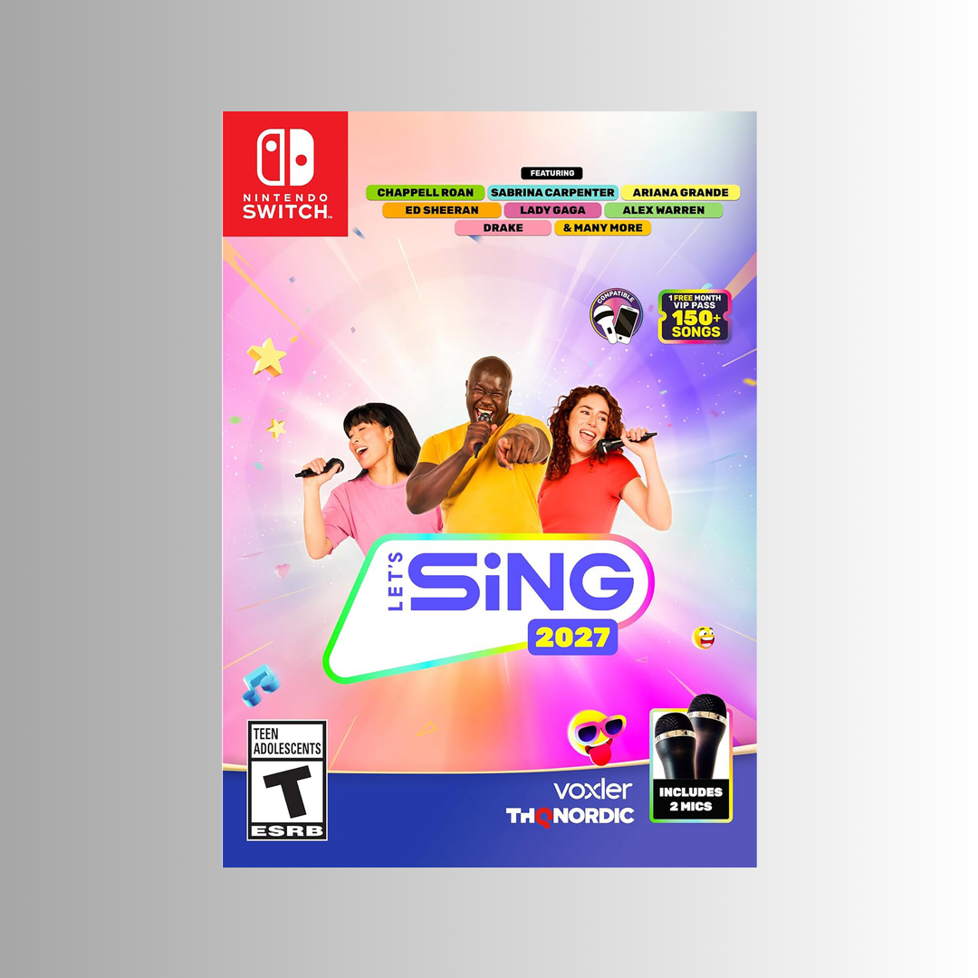 Let's Sing 2027 2 Mic Bundle - Nintendo Switch
