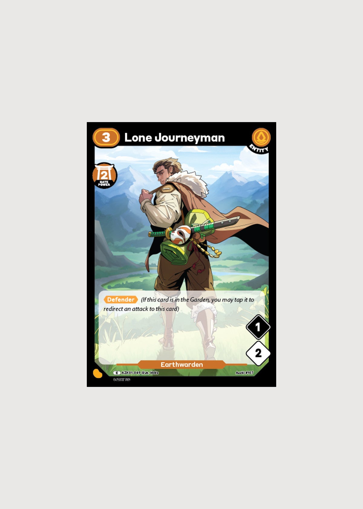 Lone Journeyman AZK01-049, Common, Gates Awakened