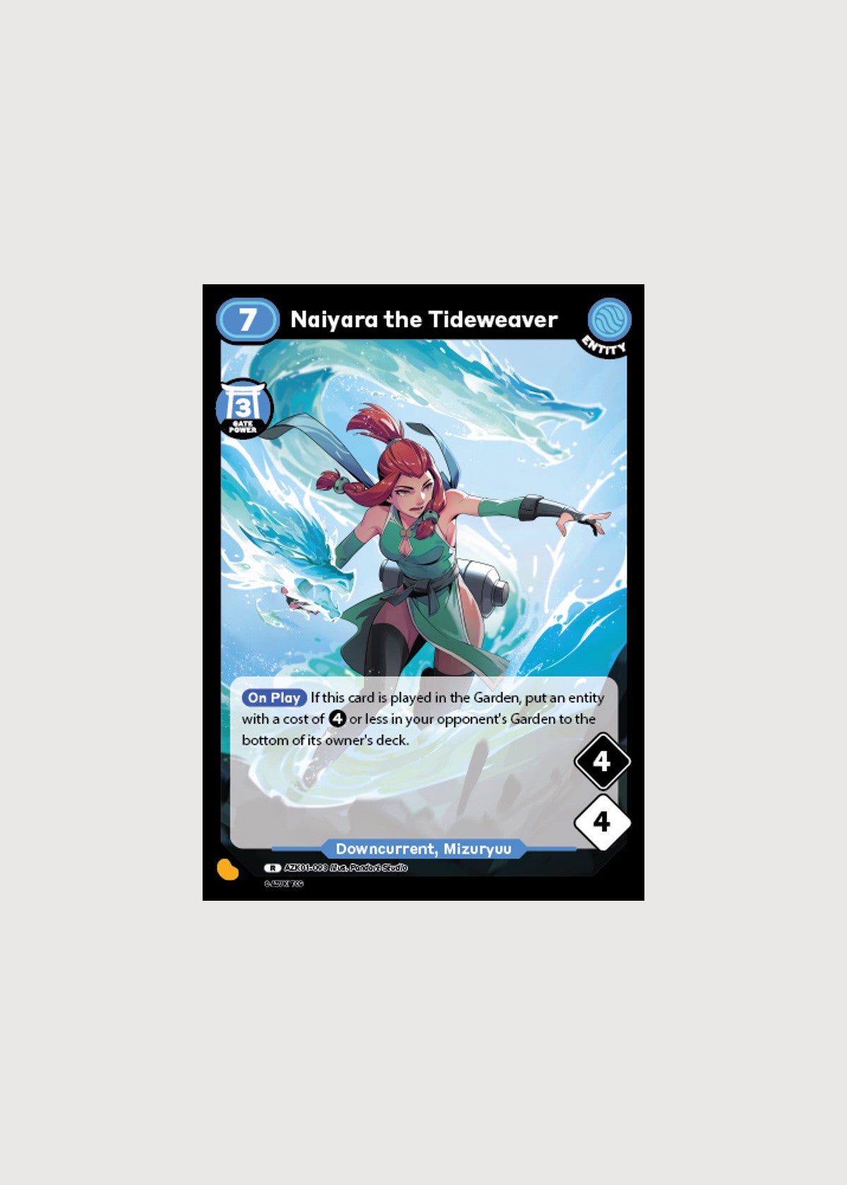 Naiyara the Tideweaver AZK01-093, Rare, Gates Awakened