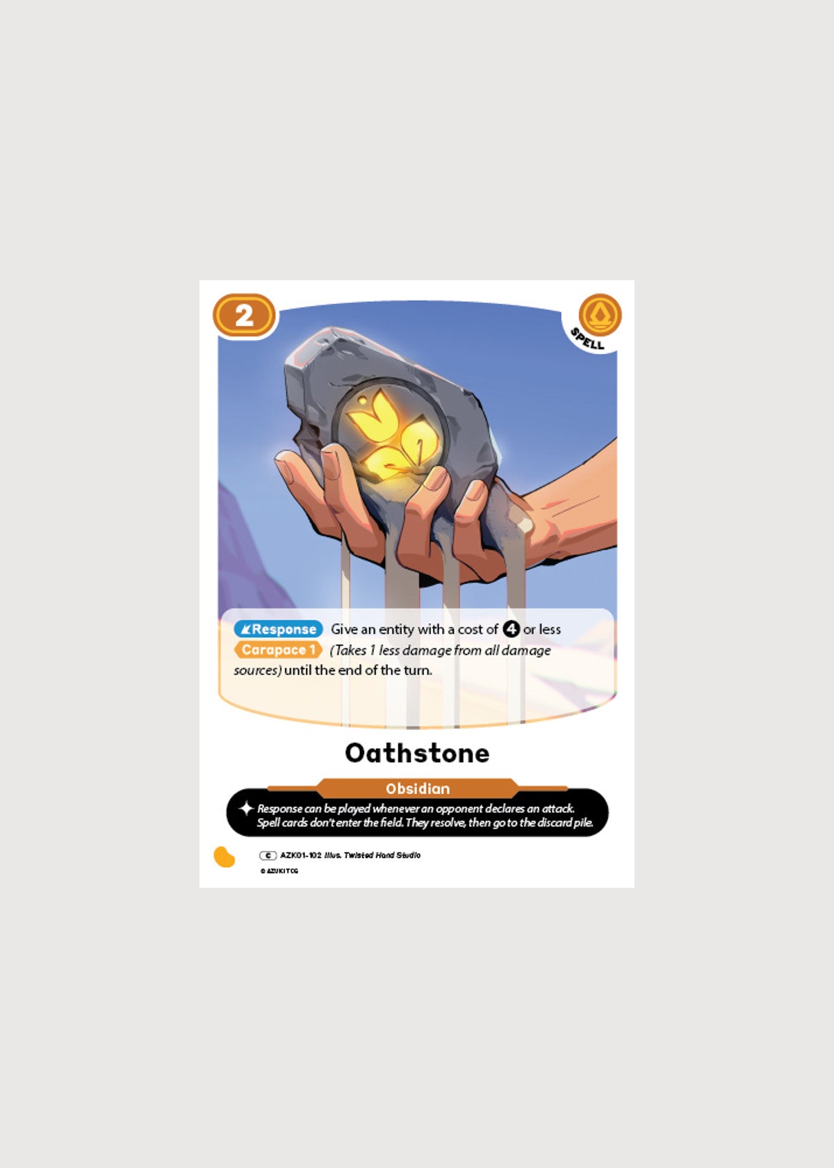 Oathstone AZK01-102, Common, Gates Awakened