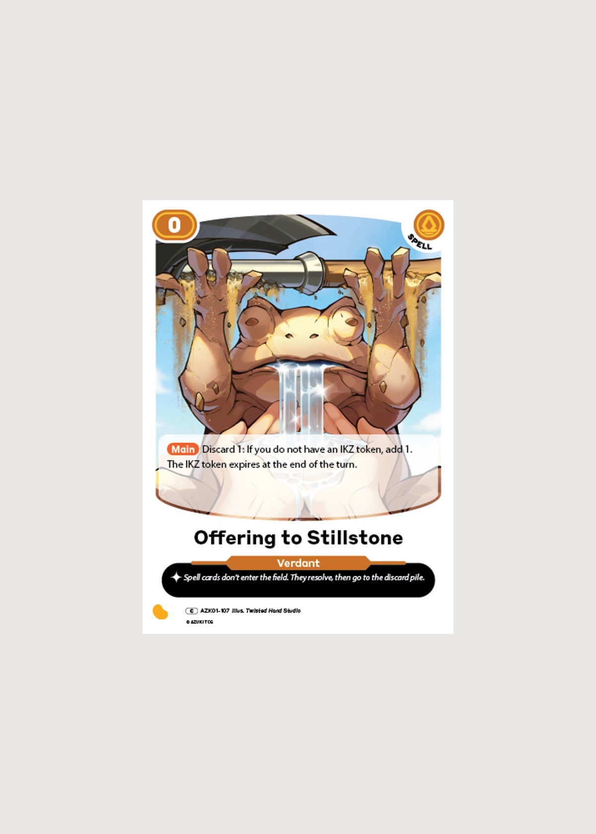 Offering to Stillstone AZK01-107, Common, Gates Awakened