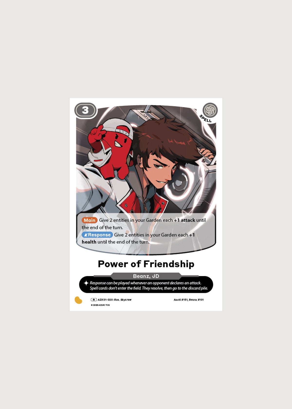 Power of Friendship AZK01-020, Rare, Gates Awakened