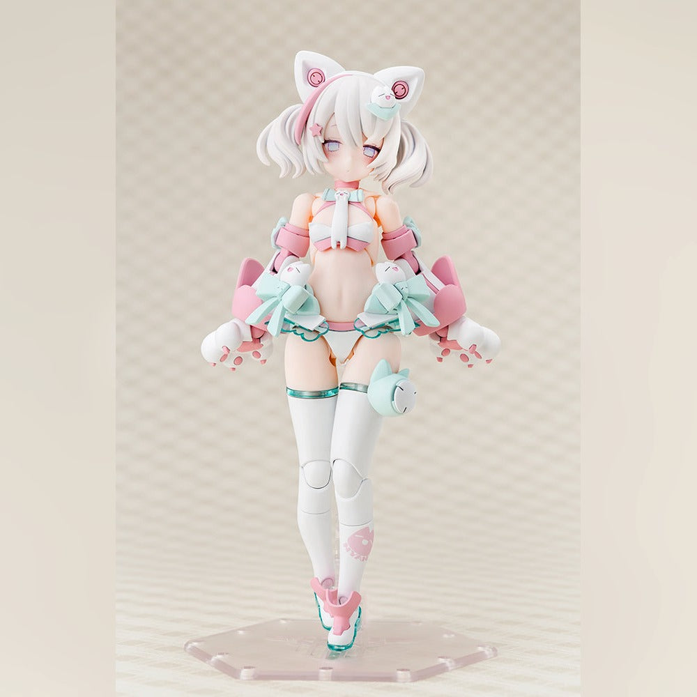 (Pre-Order) Kotobukiya: Megami Device - PUNI☆MOFU Shiro Mao Figure