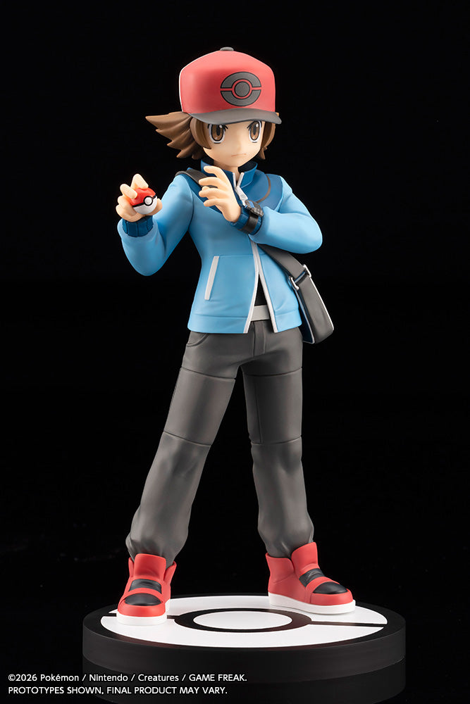 (Pre-Order) Kotobukiya: Pokémon - Hilbert with Victini ARTFX J STATUE 1/8 Scale Figure