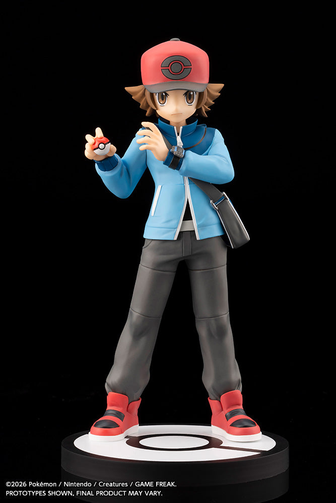 (Pre-Order) Kotobukiya: Pokémon - Hilbert with Victini ARTFX J STATUE 1/8 Scale Figure