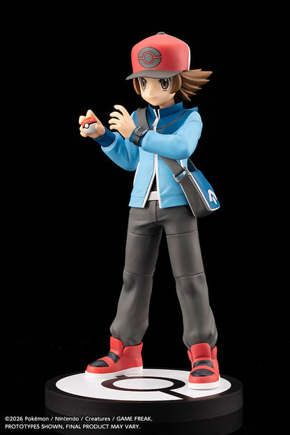 (Pre-Order) Kotobukiya: Pokémon - Hilbert with Victini ARTFX J STATUE 1/8 Scale Figure