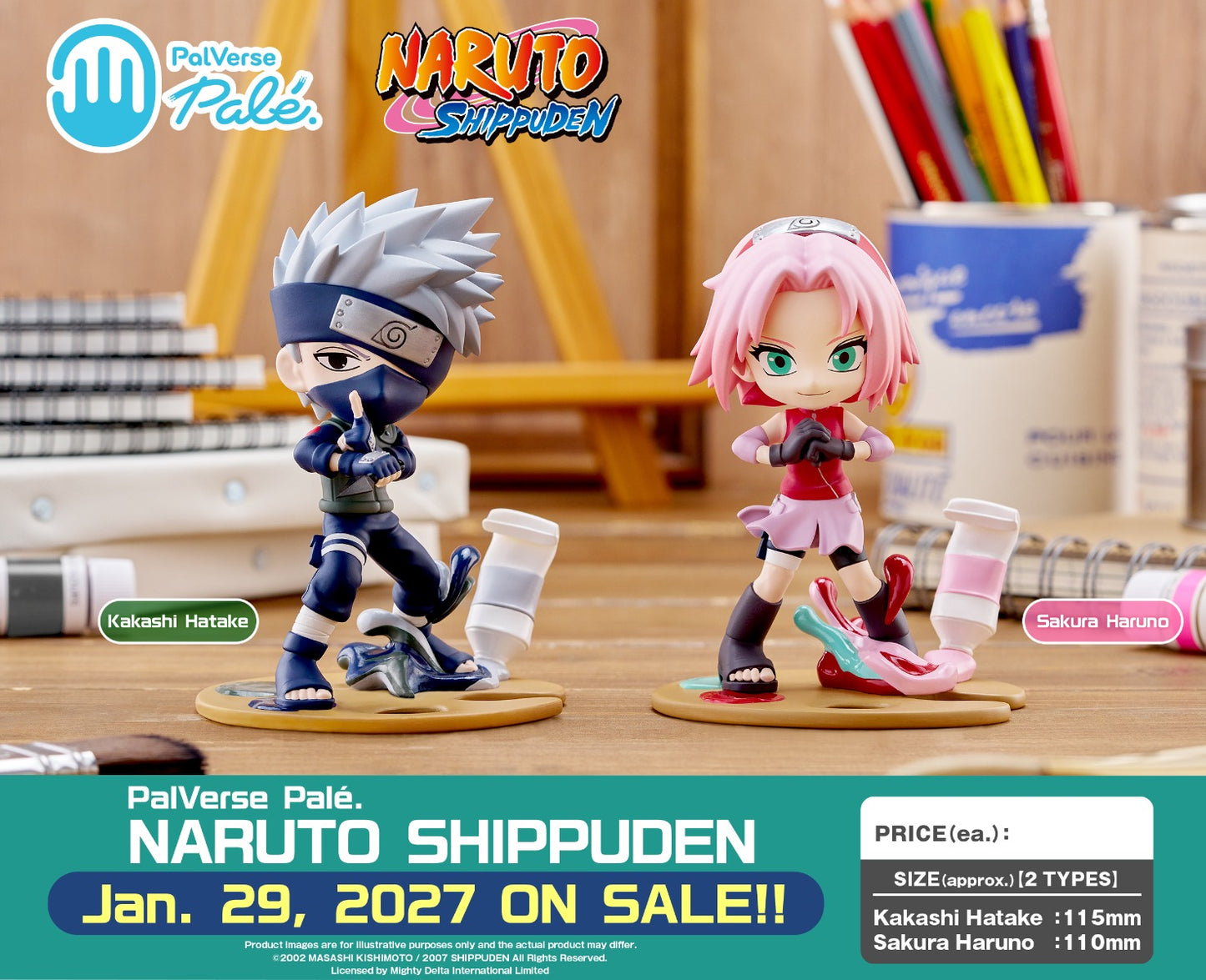 (Pre-Order) Bushiroad: Naruto Shippuden - Sakura Haruno PalVerse Palé. Figure