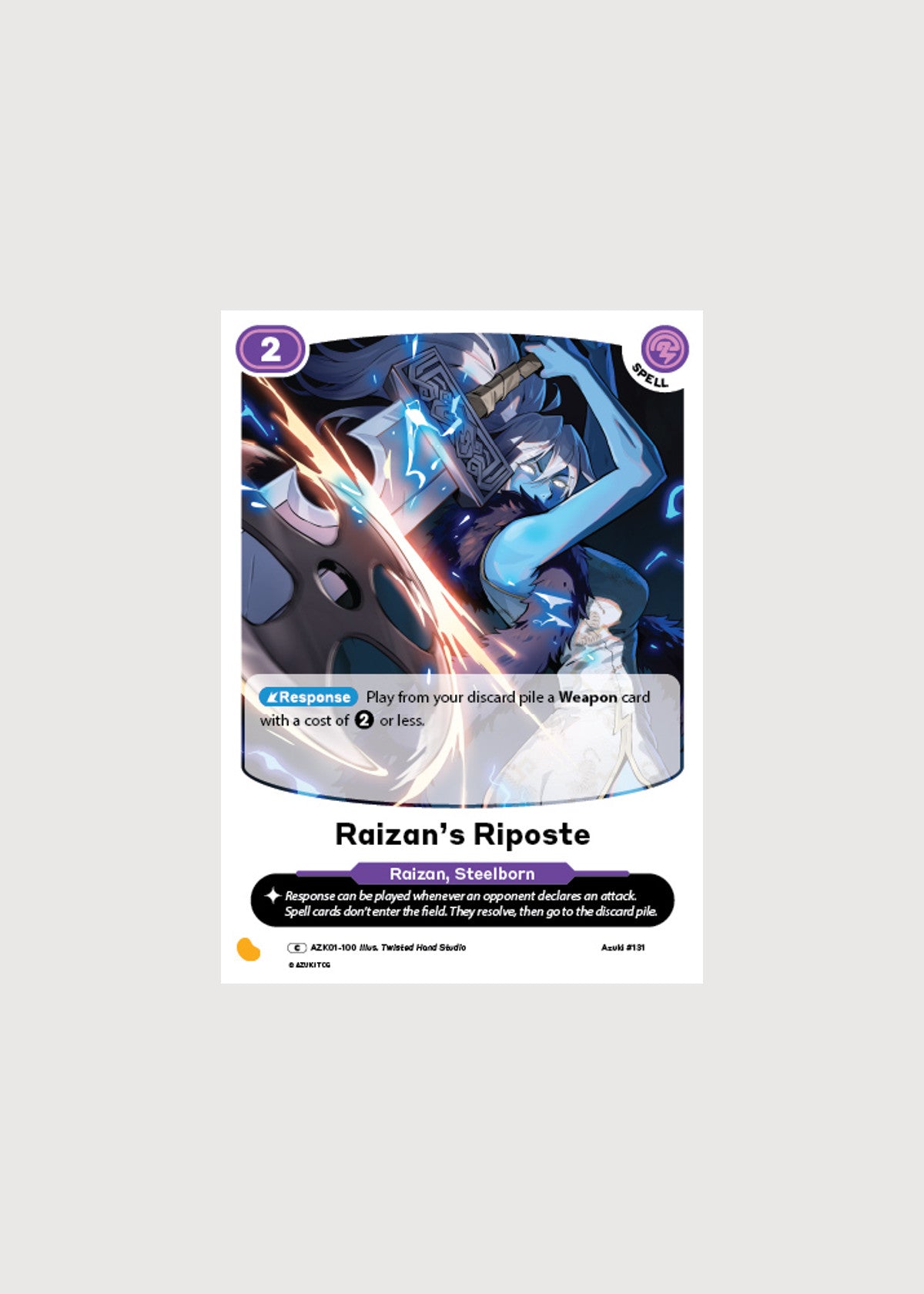 Raizan's Riposte AZK01-100, Common, Gates Awakened