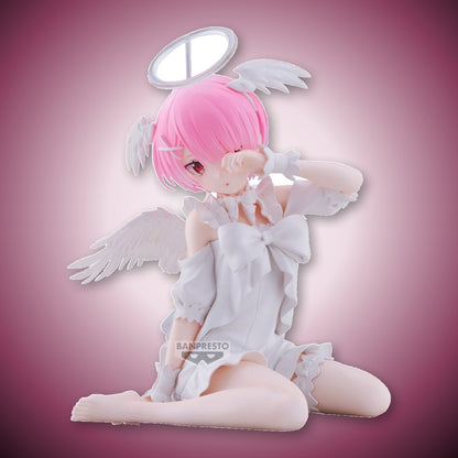 Banpresto: Re:Zero - Starting Life in Another World - Ram (Sweet Angel Ver.) Relax Time Figure
