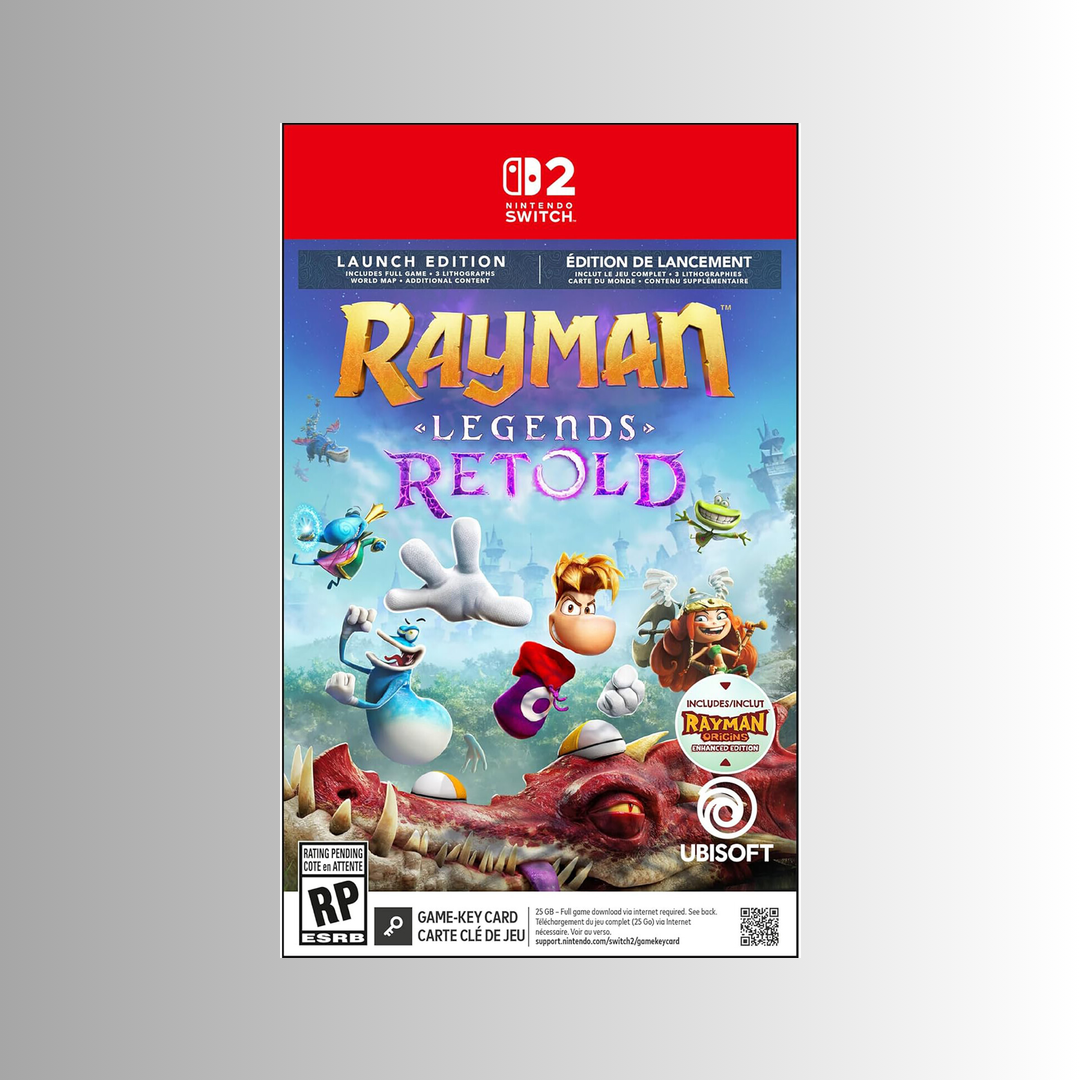 Rayman Legends Retold (Launch Edition) - Nintendo Switch 2