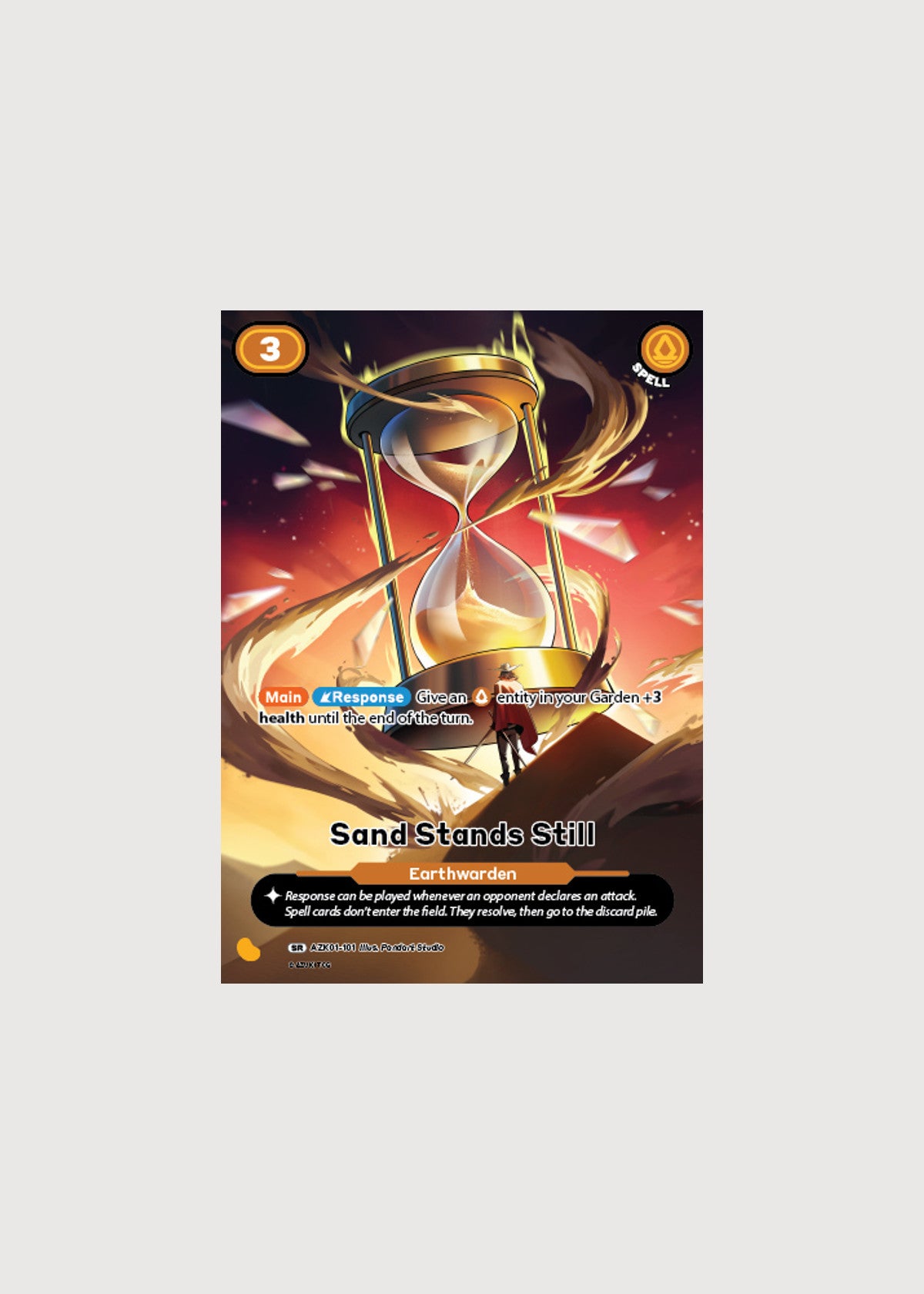 Sand Stands Still AZK01-101, Super Rare, Gates Awakened