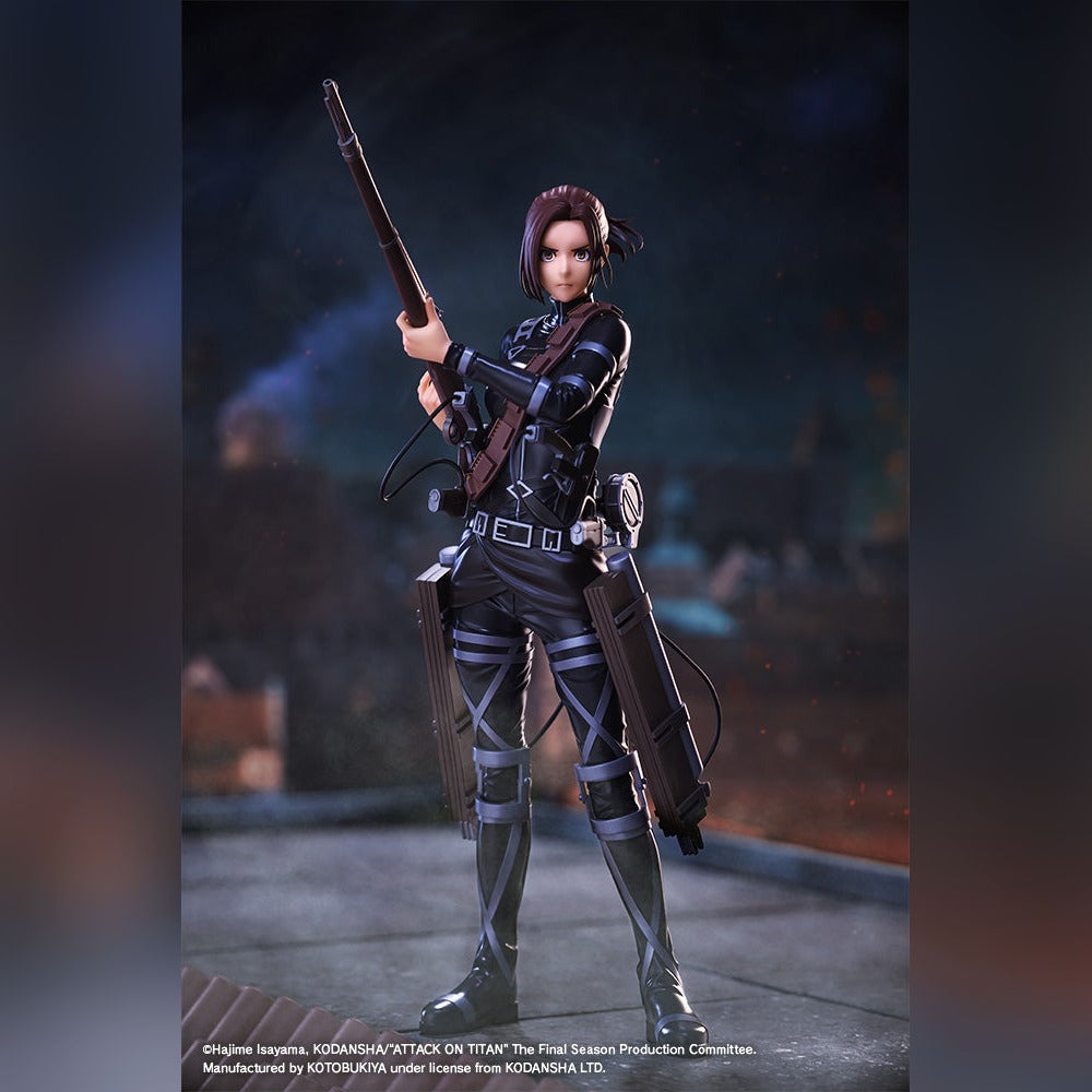 (Pre-Order) Kotobukiya: Attack on Titan: The Final Season - Sasha Blouse The Final Season Ver. OSHI WORKS Figure