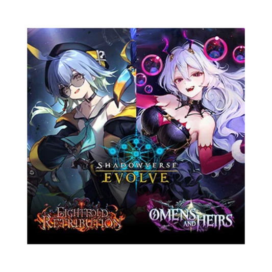 (Pre-Order) Shadowverse: Evolve Combined Set: Eightfold Retribution and Omens and Heirs English Booster Box