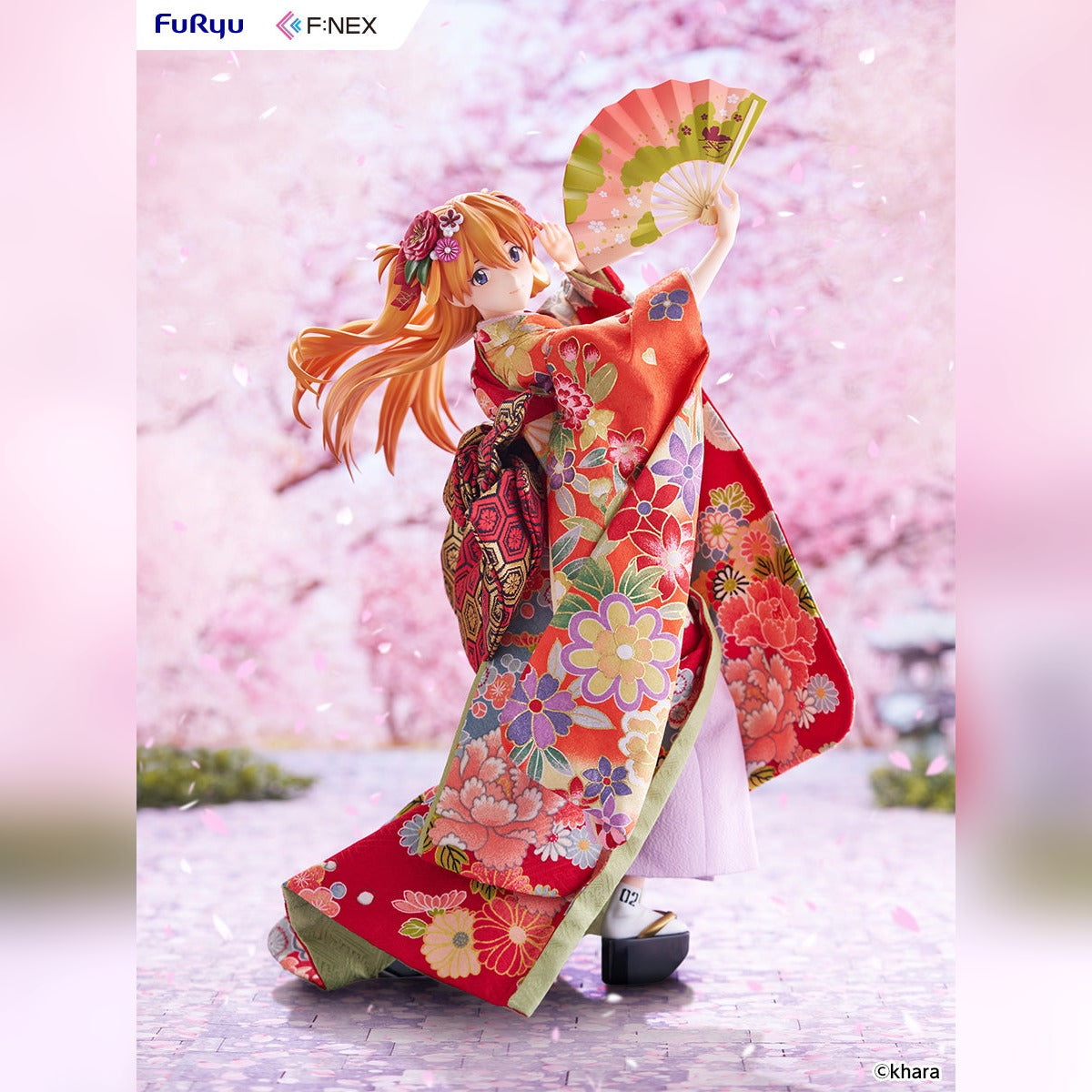 (Pre-Order) Furyu: Evangelion - Shikinami Asuka Langley -Japanese Doll- 1/4 Scale Figure