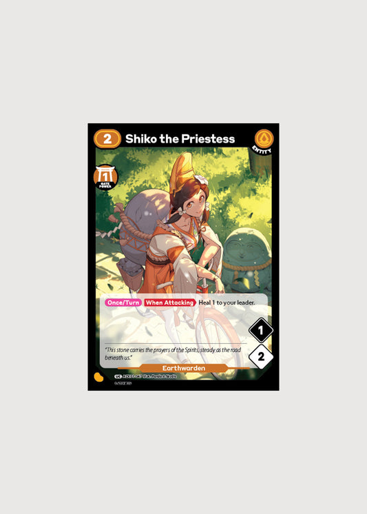 Shiko the Priestess AZK01-047, Uncommon, Gates Awakened
