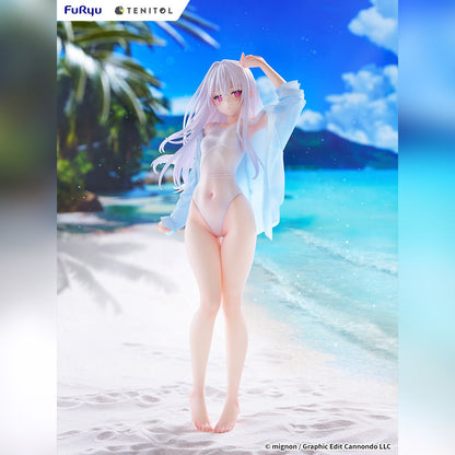 (Pre-Order) Furyu: MIGNON WORKS - Shiro Swimsuit Ver. TENITOL TALL Figure
