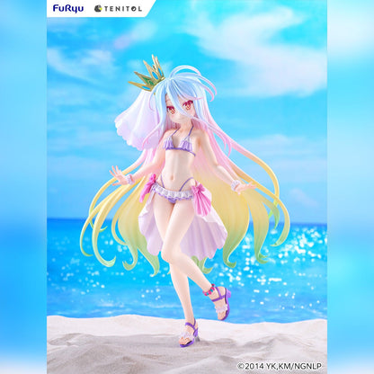 (Pre-Order) Furyu: No Game No Life - Shiro Swimwear Dress Ver. TENITOL TALL Figure