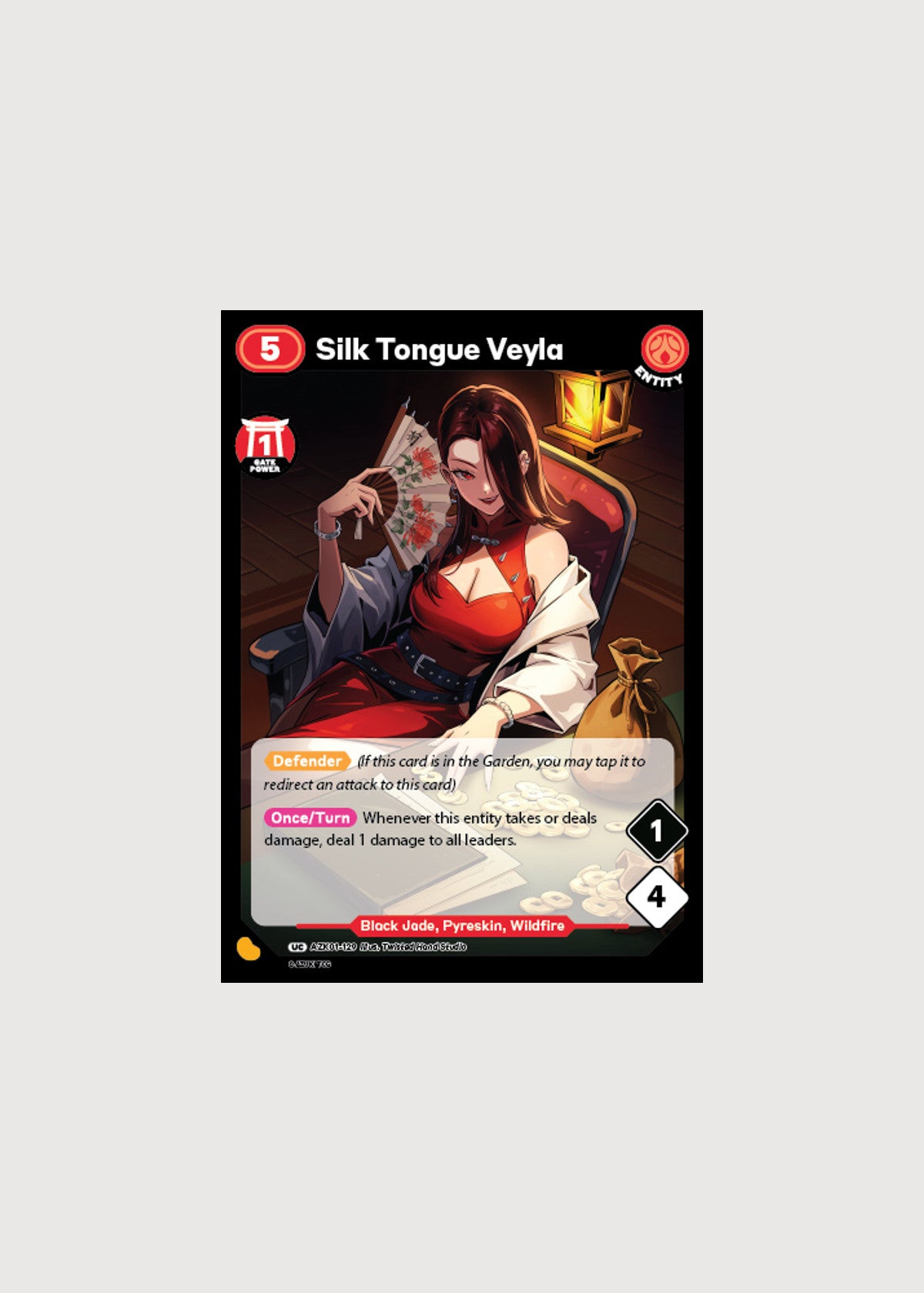 Silk Tongue Velya AZK01-129, Uncommon, Gates Awakened