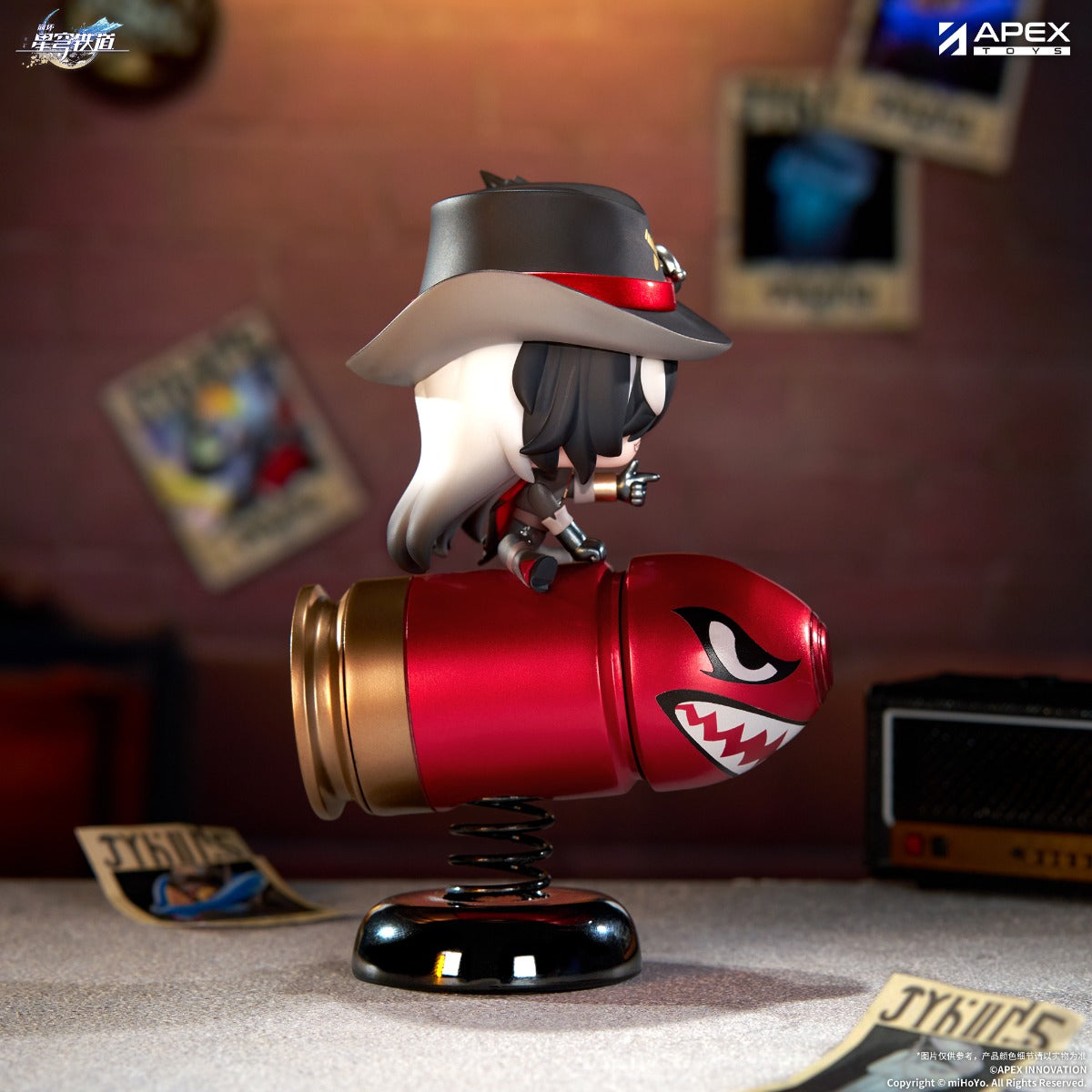 (Pre-Order) APEX TOYS: Honkai: Star Rail - Springy Boothill Chibi Figure