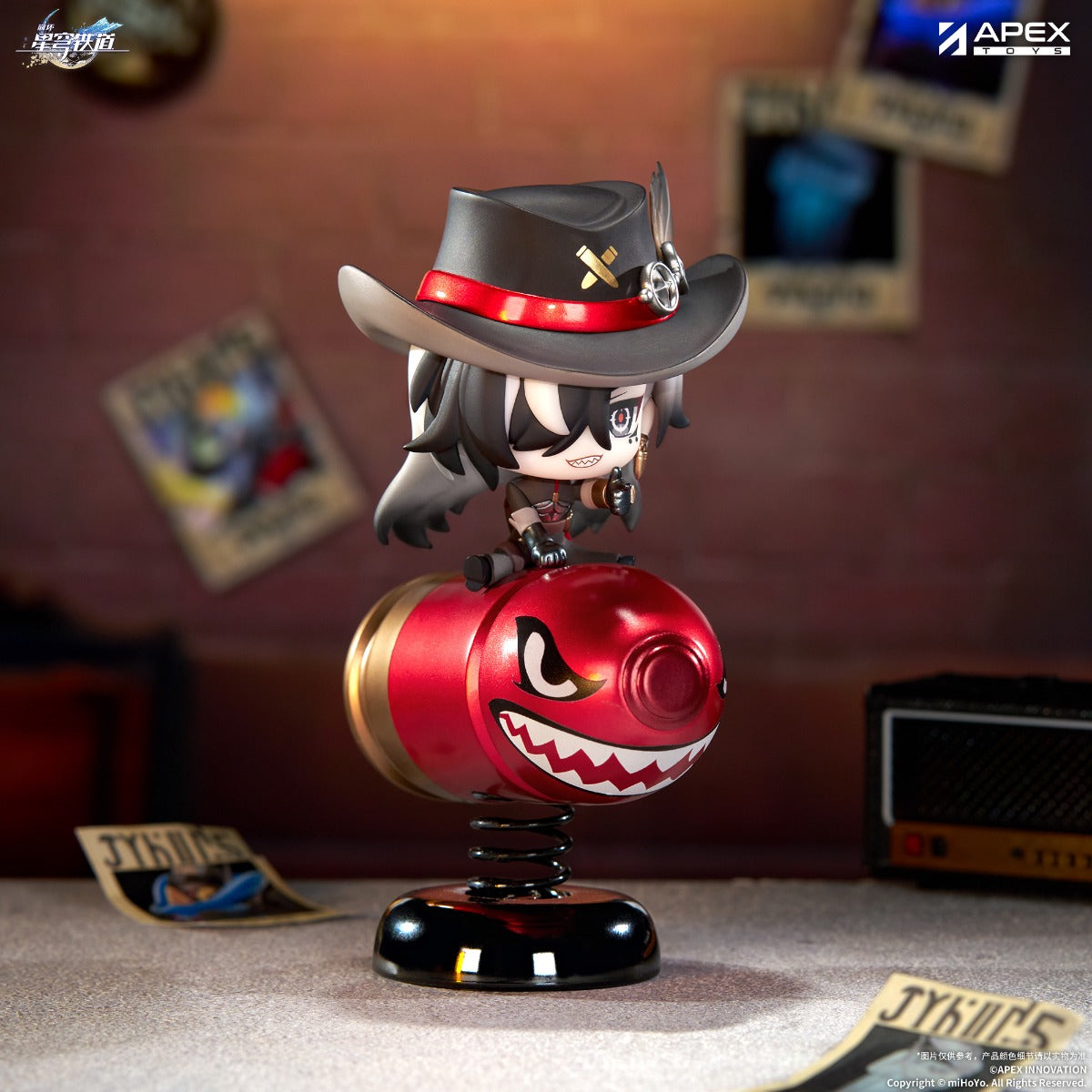 (Pre-Order) APEX TOYS: Honkai: Star Rail - Springy Boothill Chibi Figure