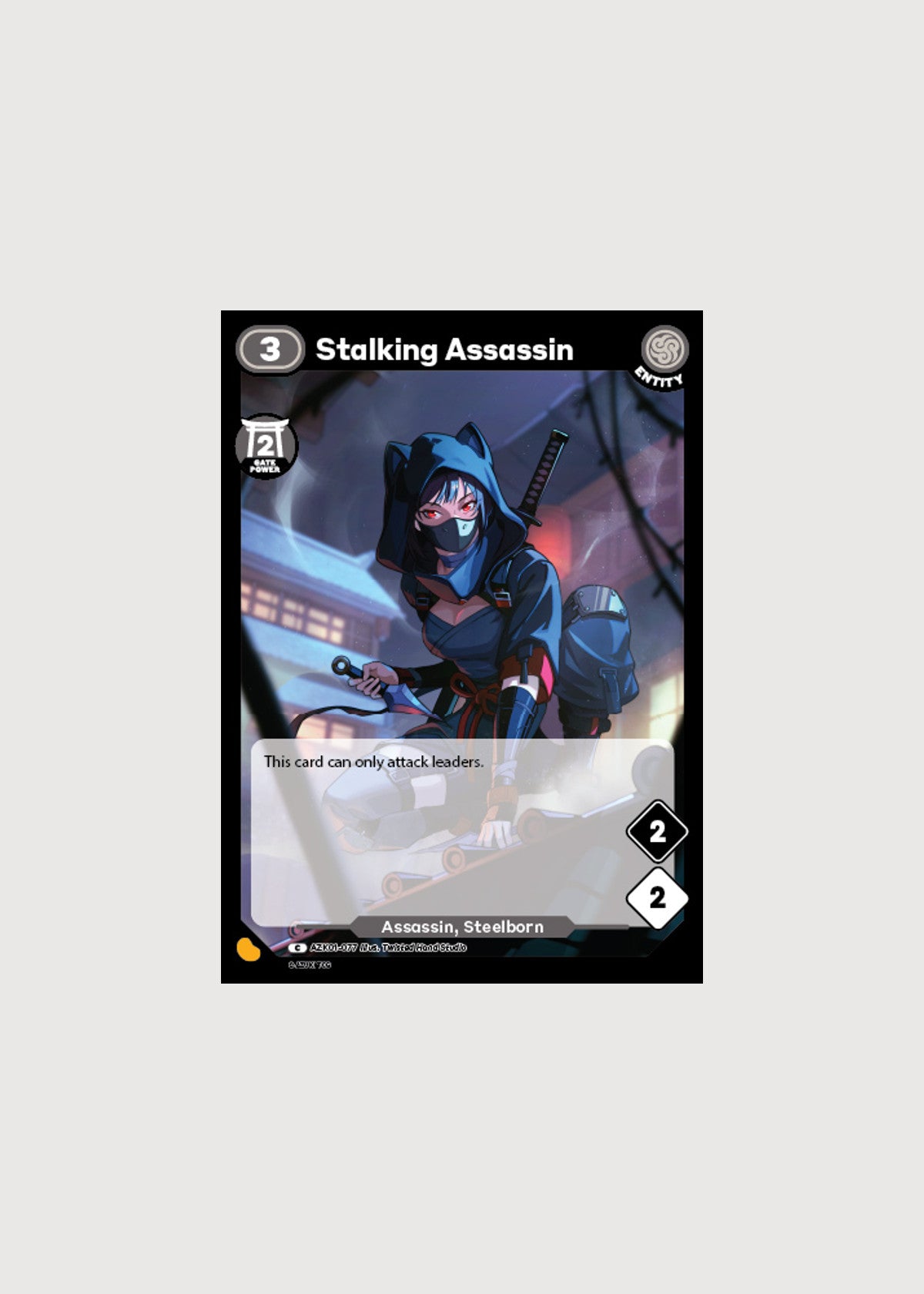 Stalking Assassin AZK01-077, Common, Gates Awakened