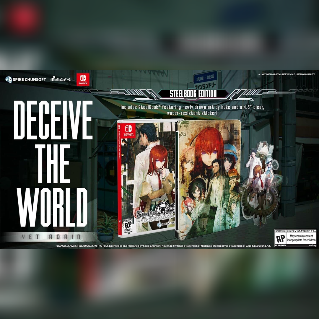 STEINS;GATE RE:BOOT Steelbook Edition - Nintendo Switch