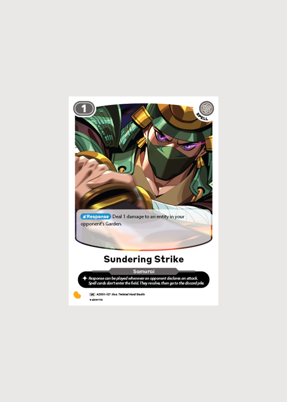 Sundering Strike AZK01-127, Uncommon, Gates Awakened