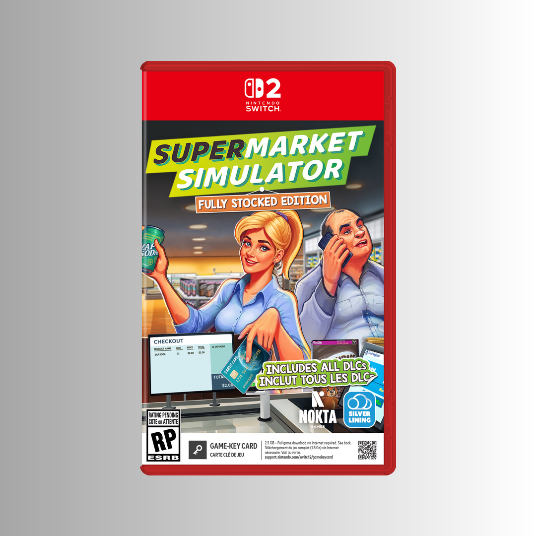 Supermarket Simulator - Fully Stocked Edition (Game-Key Card) - Nintendo Switch 2