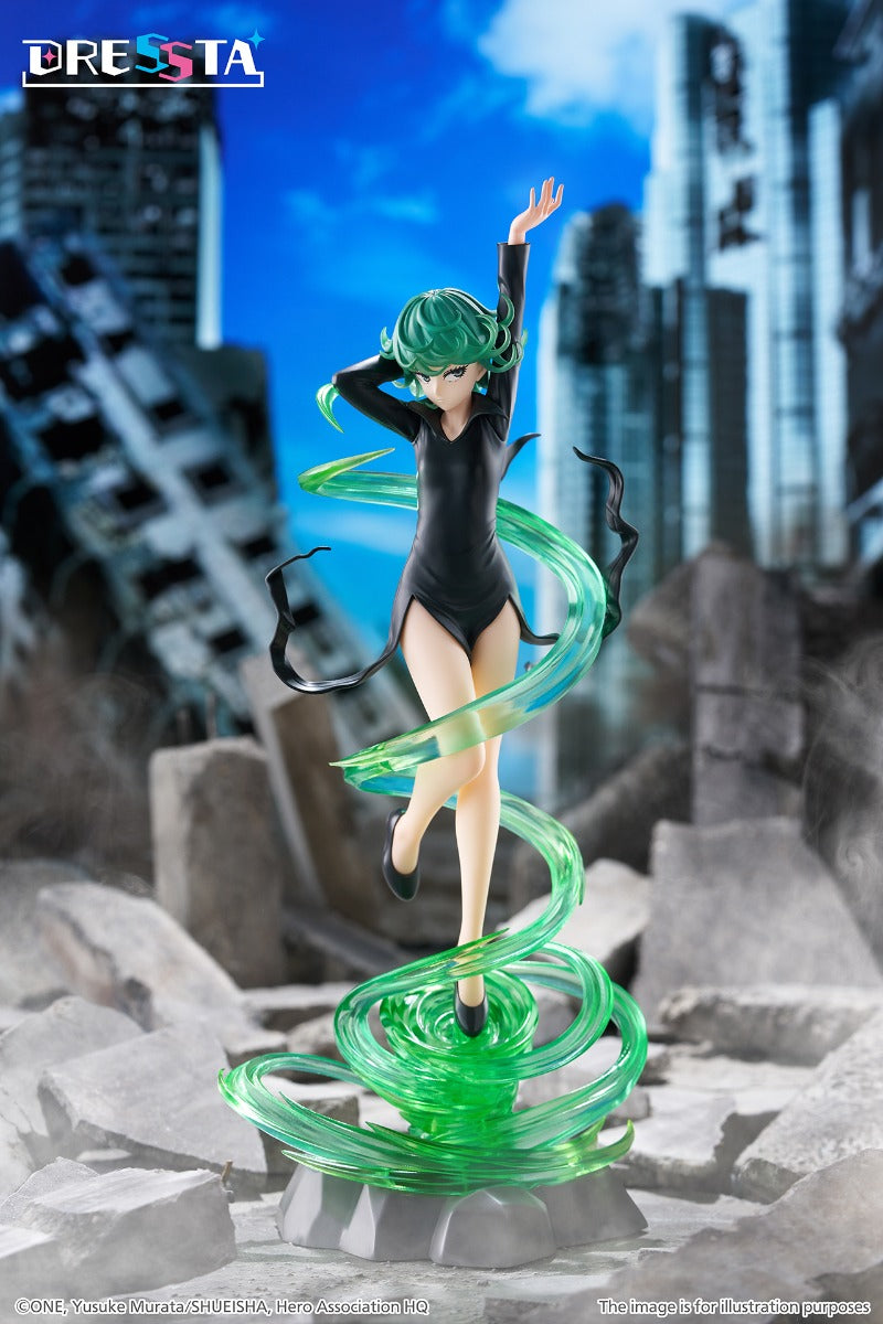 (Pre-Order) Taito: One-Punch Man - Terrible Tornado DRESSTA Statue Figure