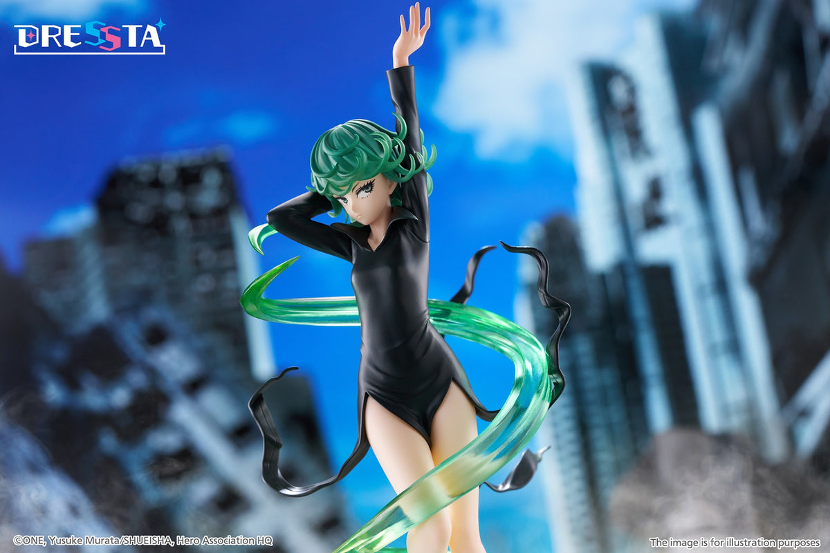 (Pre-Order) Taito: One-Punch Man - Terrible Tornado DRESSTA Statue Figure