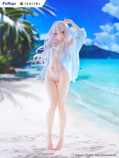 (Pre-Order) Furyu: MIGNON WORKS - Shiro Swimsuit Ver. TENITOL TALL Figure