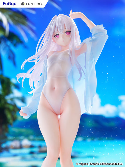 (Pre-Order) Furyu: MIGNON WORKS - Shiro Swimsuit Ver. TENITOL TALL Figure