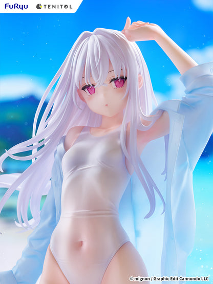 (Pre-Order) Furyu: MIGNON WORKS - Shiro Swimsuit Ver. TENITOL TALL Figure