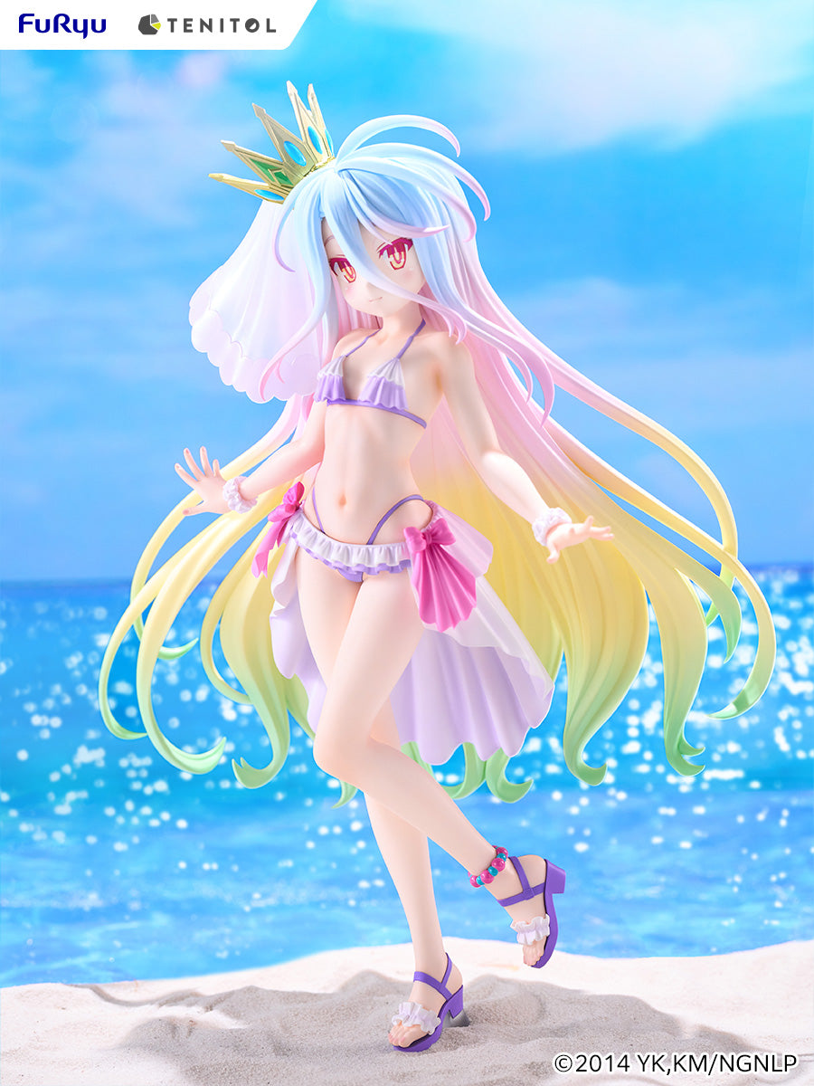 (Pre-Order) Furyu: No Game No Life - Shiro Swimwear Dress Ver. TENITOL TALL Figure