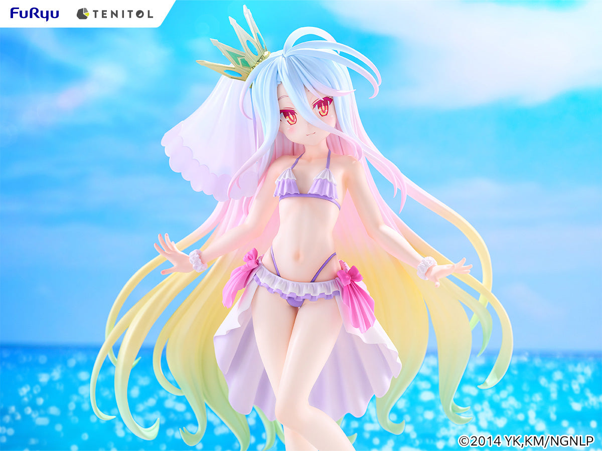 (Pre-Order) Furyu: No Game No Life - Shiro Swimwear Dress Ver. TENITOL TALL Figure