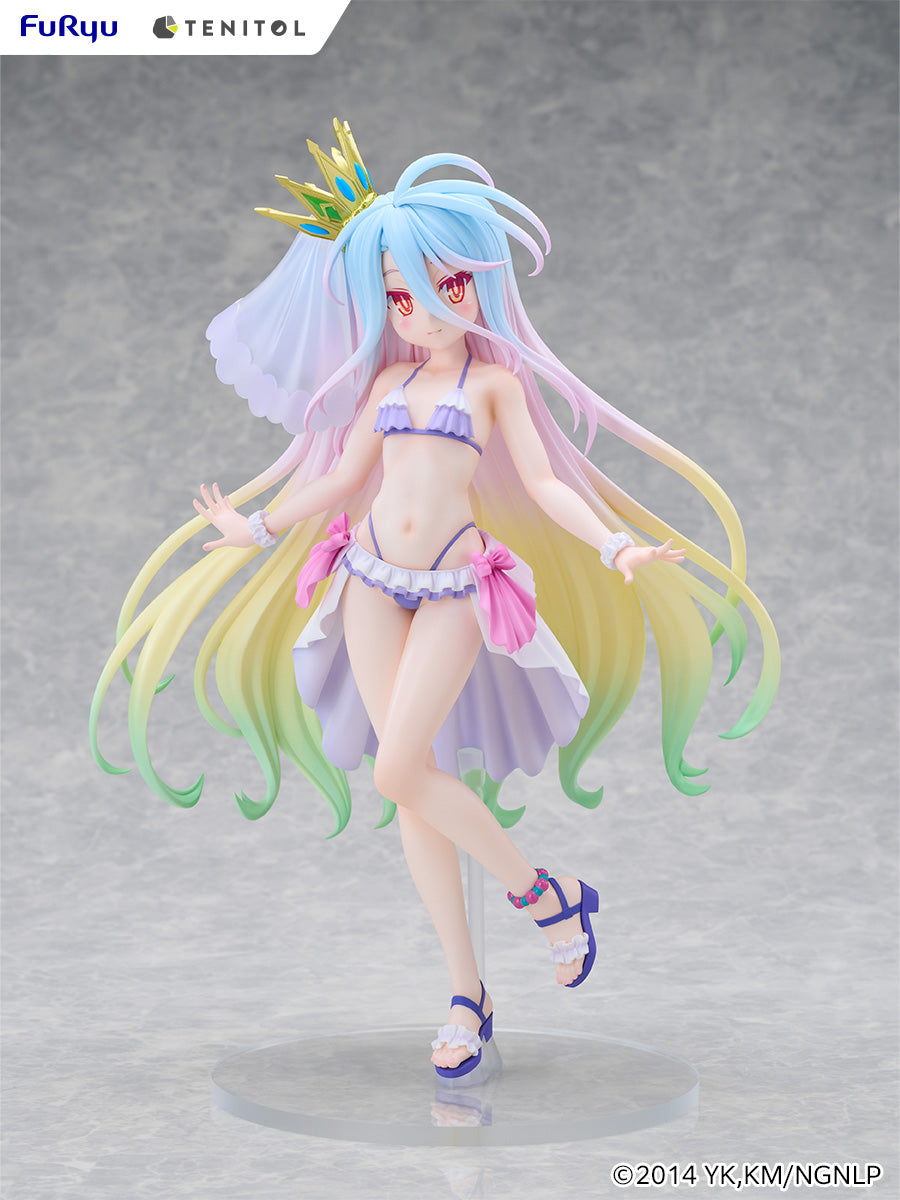 (Pre-Order) Furyu: No Game No Life - Shiro Swimwear Dress Ver. TENITOL TALL Figure