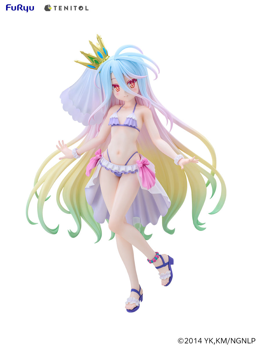 (Pre-Order) Furyu: No Game No Life - Shiro Swimwear Dress Ver. TENITOL TALL Figure