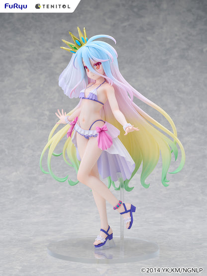 (Pre-Order) Furyu: No Game No Life - Shiro Swimwear Dress Ver. TENITOL TALL Figure