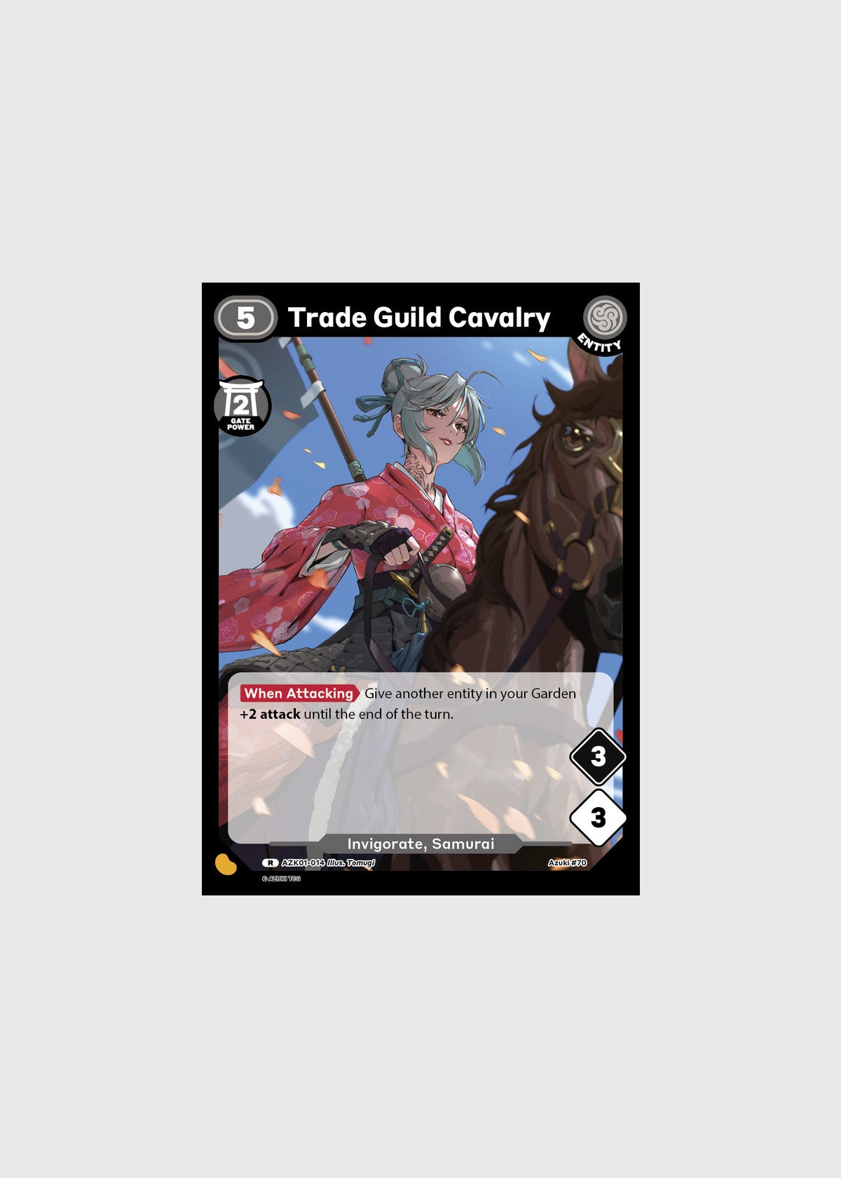 Trade Guild Cavalry AZK01-014, Rare, Gates Awakened