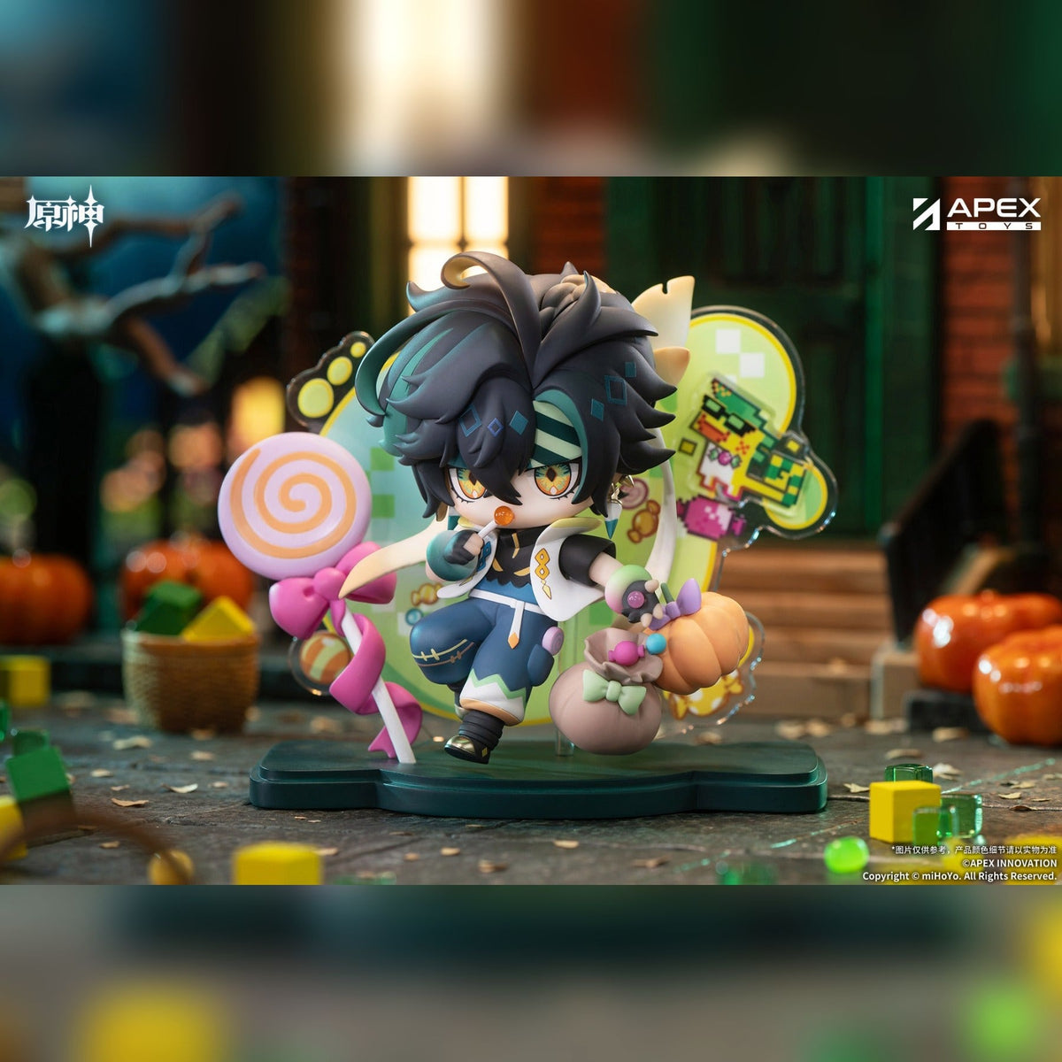 (Pre-Order) APEX TOYS: Genshin Impact - Twilight Whimsy Series Chibi Figure Kinich with Bonus