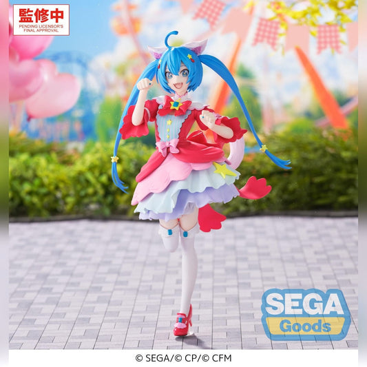 (Pre-Order) SEGA: Vocaloid - Wonderland SEKAI Hatsune Miku Brand New World XStellar Figure