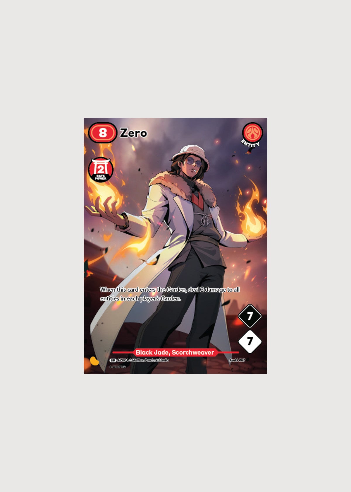 Zero AZK01-064, Super Rare, Gates Awakened